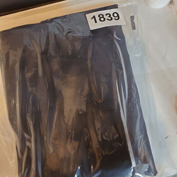 FootJoy Shorts Mens 34 Black Chino Slash Pocket Regular Fit Flat Front Logo - Picture 10 of 10